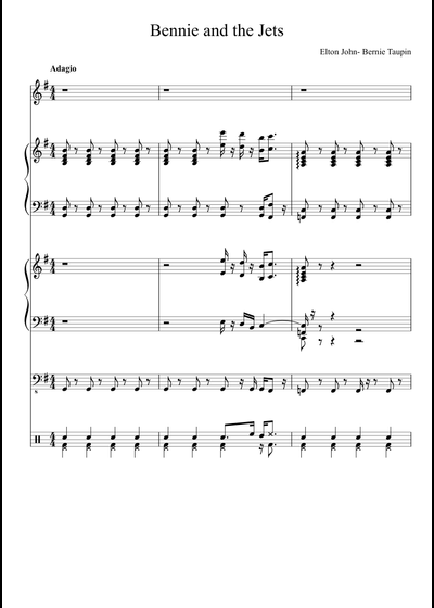 Elton John sheet music free download in PDF or MIDI on MuseScore.com